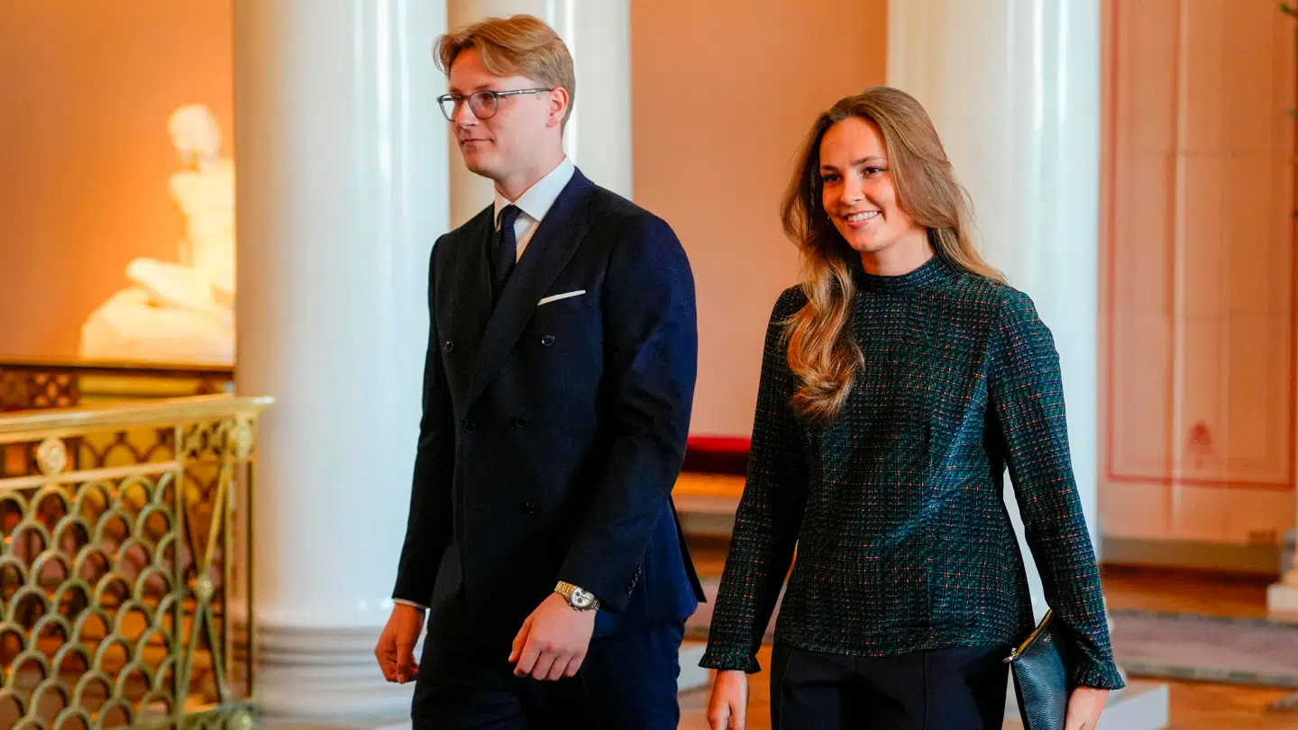 Den norske kronprinsesses børn, prins Sverre Magnus og prinsesse Ingrid Alexandra.