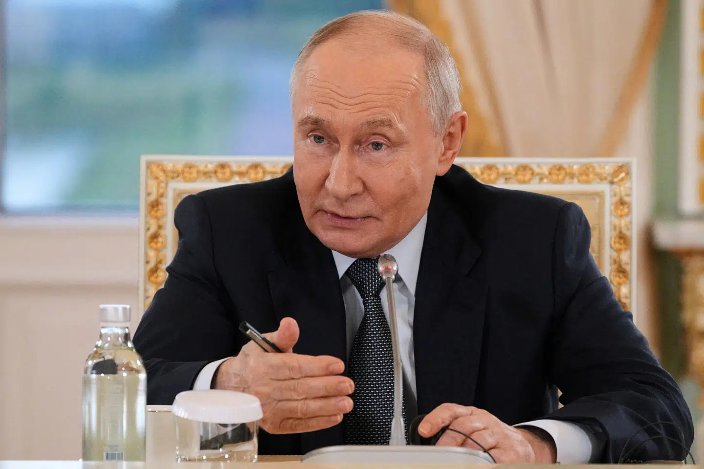 Det er uvist, hvordan præsident Putin reagerede på det åbne brev fra Zelenskyj. (Arkivfoto).
