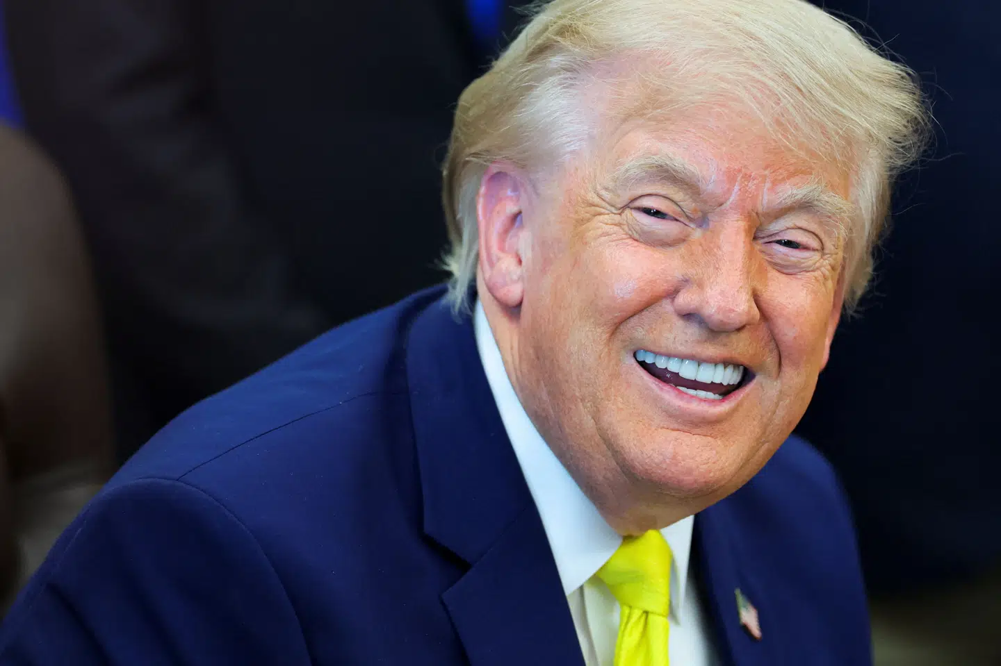 USA's præsident, Donald Trump, har planer om at være til stede ved en NBA-finalekamp mellem San Antonio Spurs og New York Knicks.(Arkivfoto).