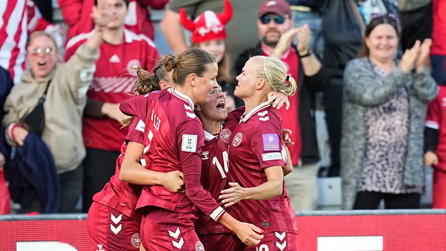 VM-kvalifikationskampen mellem Danmark og Sverige på Odense Stadion fredag den 5. juni 2026.