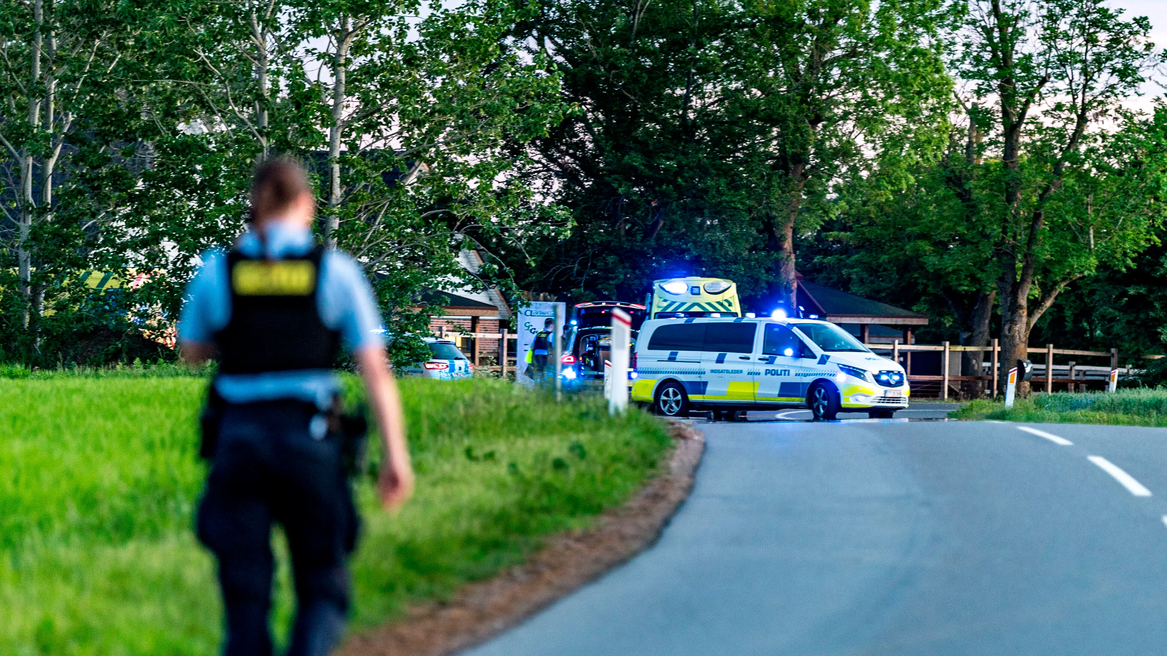 Motorcyklist fløjet på Rigshospitalet efter soloulykke