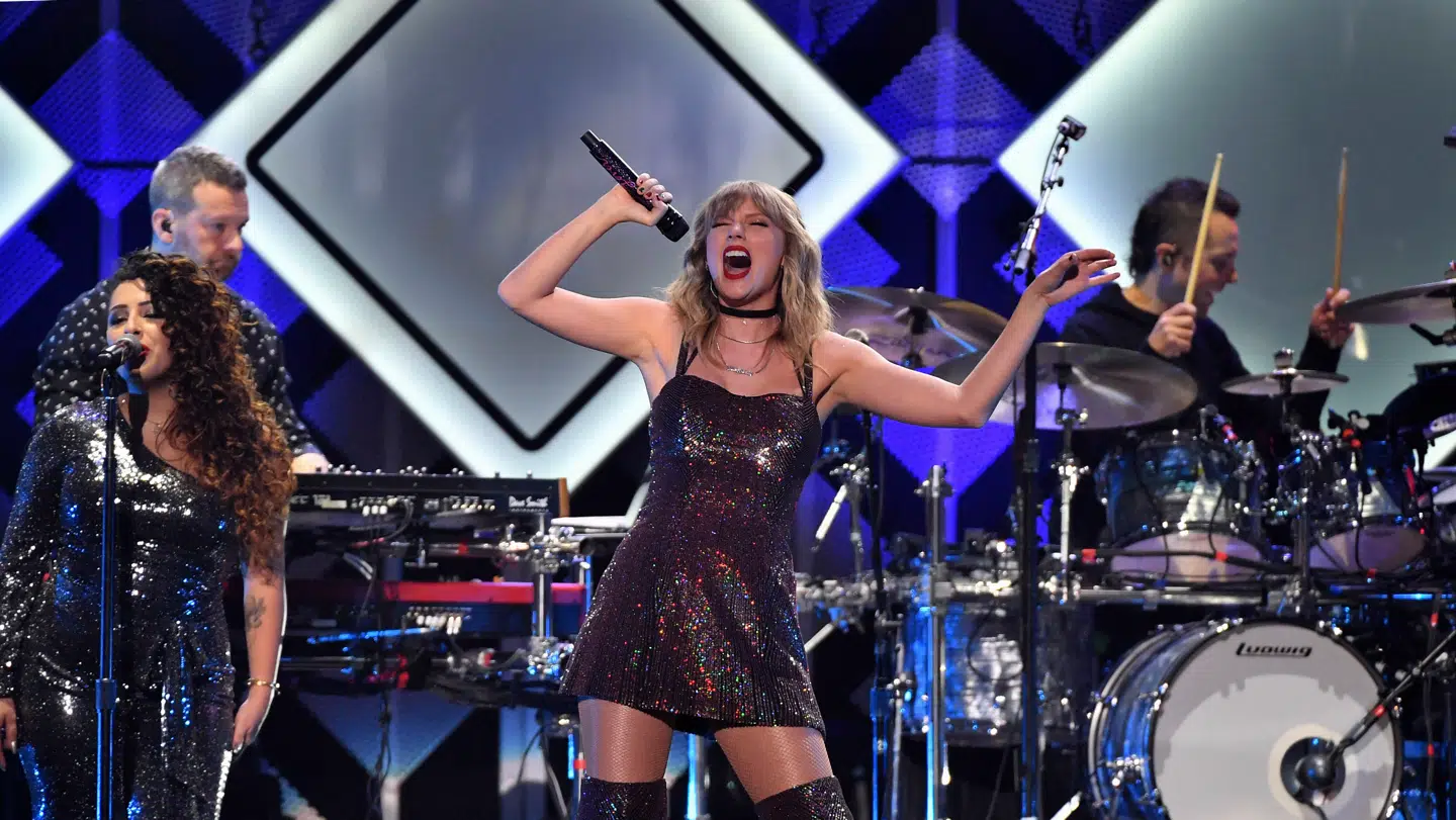 Taylor Swift optræder på Madison Square Garden i 2019.