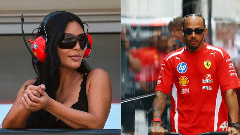 Nu bryder Lewis Hamilton tavsheden om Kim Kardashian