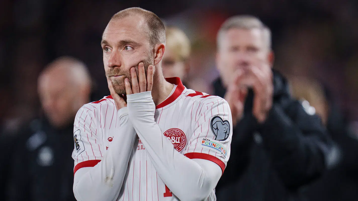 Danmark og Christian Eriksen lykkedes ikke med at kvalificere sig til VM.