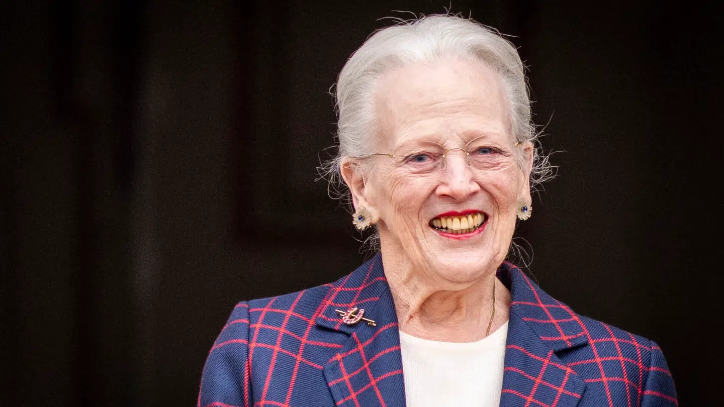ARKIV. Dronning Margrethes på sin 86-års fødselsdag, i Indre Slotsgård på Fredensborg Slot, torsdag den 16. april 2026.