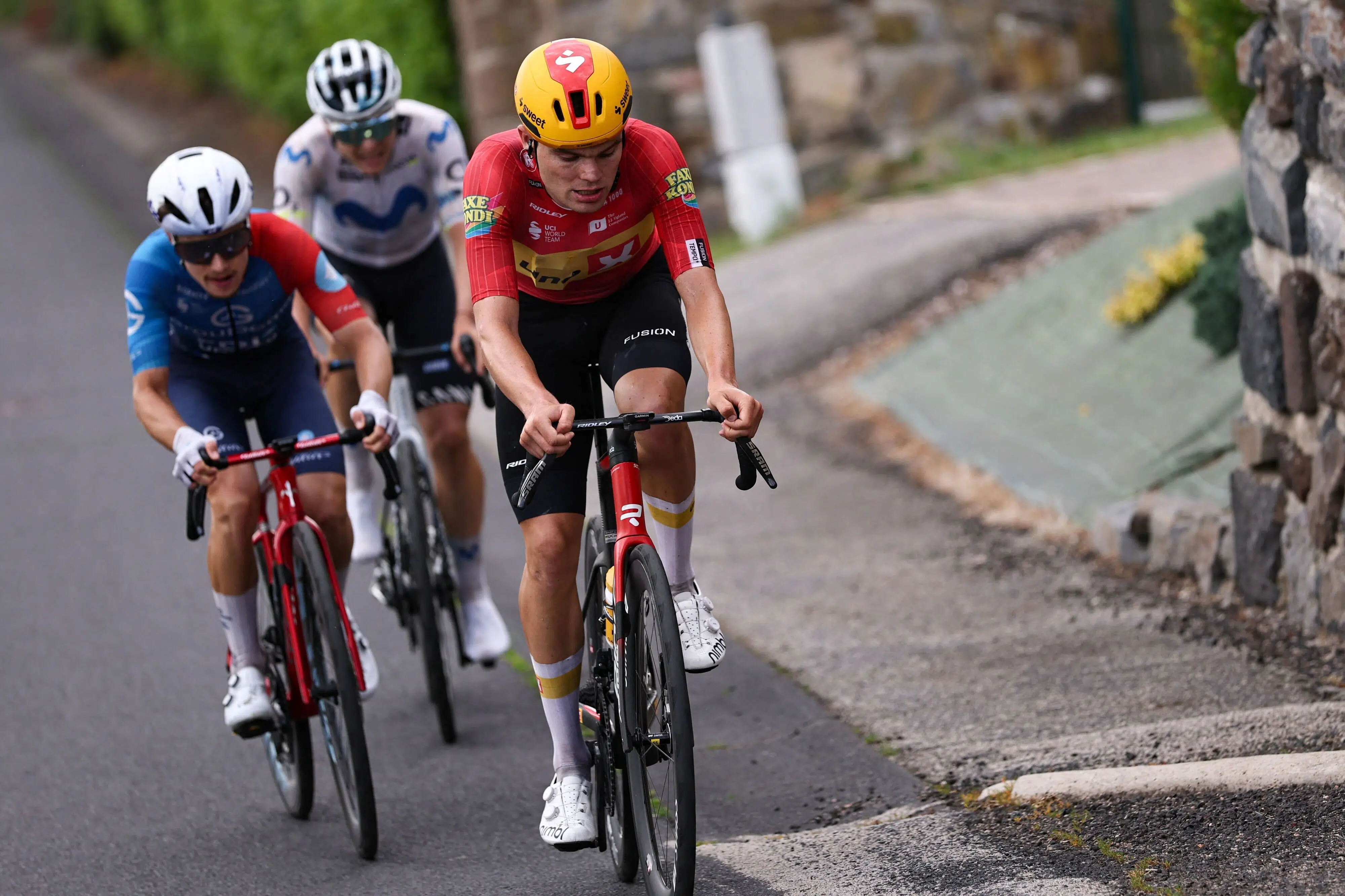 Dansk cykelrytter triumferer på maratonetape i Fra