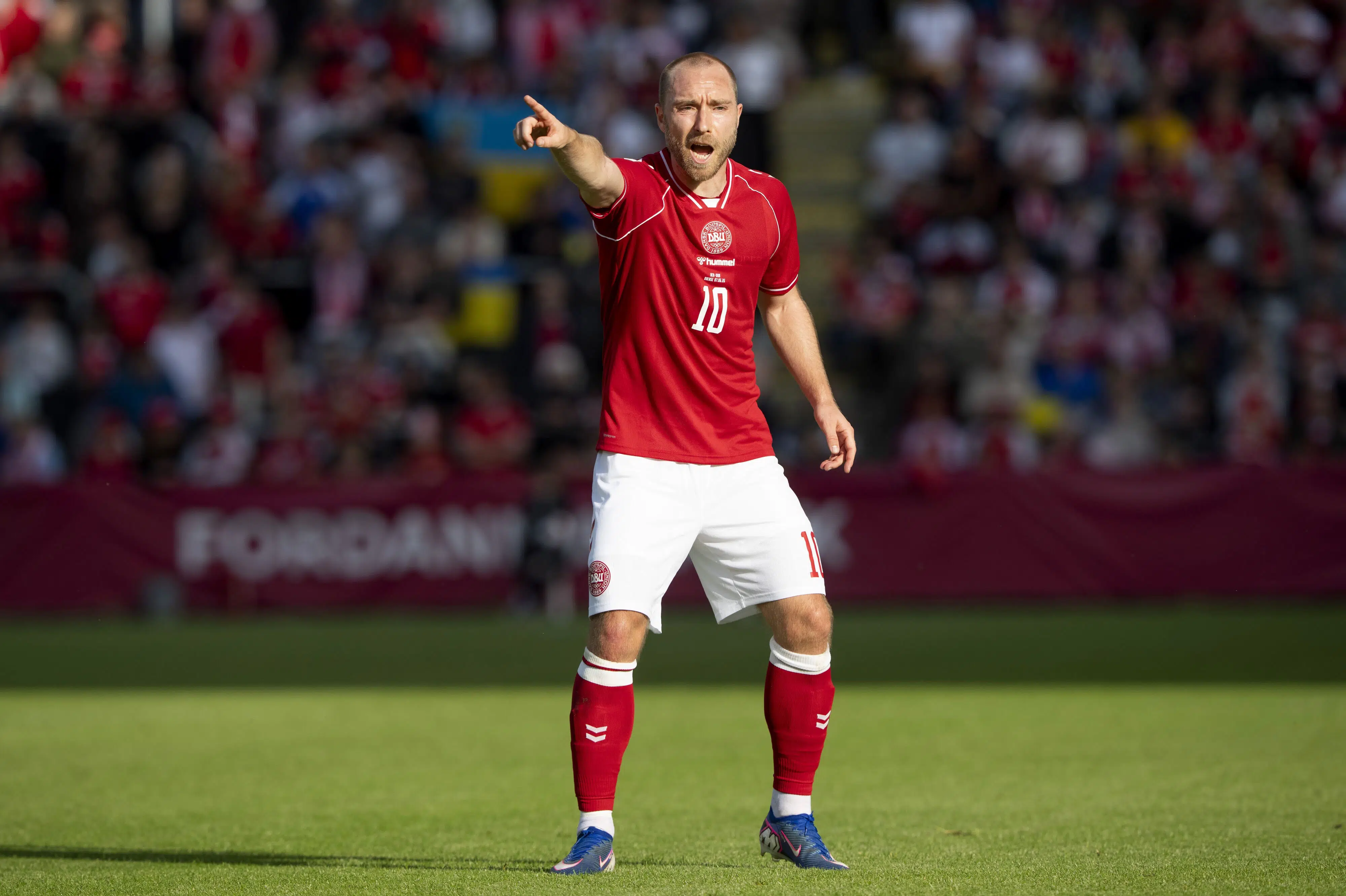 Christian Eriksen er udskrevet og hjemme hos famil