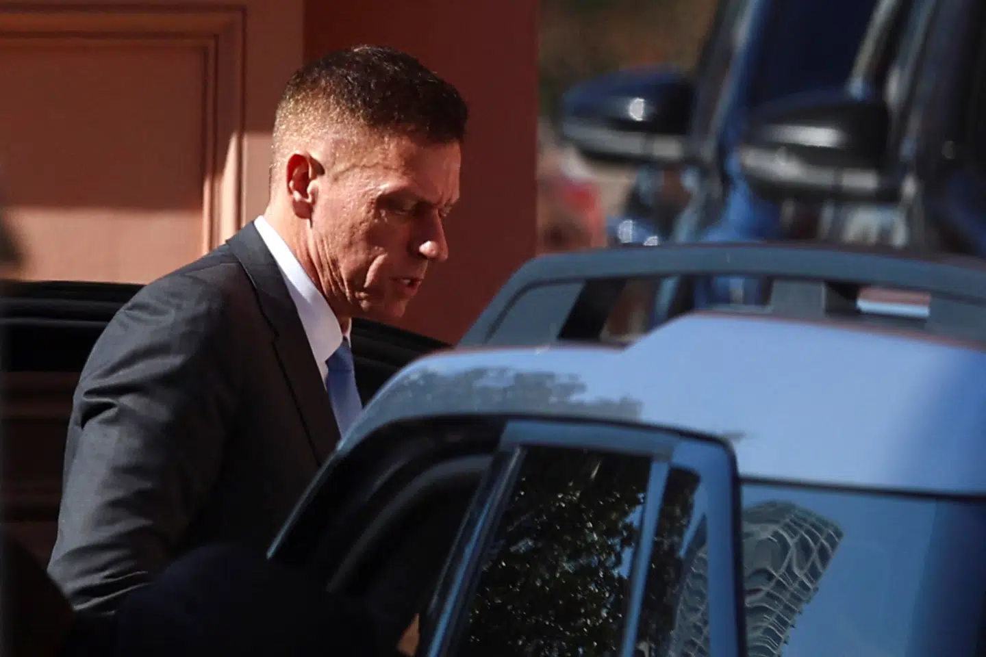Techfyrsten Peter Thiel ankommer til topmøde med »motorsavspræsident« Javier Milei i regeringspaladset »La Casa Rosada«, der har navn efter sin karakteristiske rødlige farve.