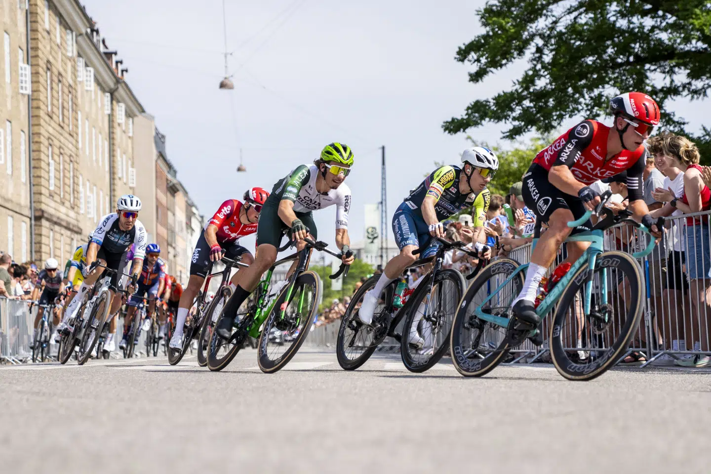 Copenhagen Sprint blev afholdt første gang i 2025. Også her gik ruten fra Roskilde til København, hvor den afsluttende rundtur gik forbi blandt andet Kongens Have. (Arkivfoto).