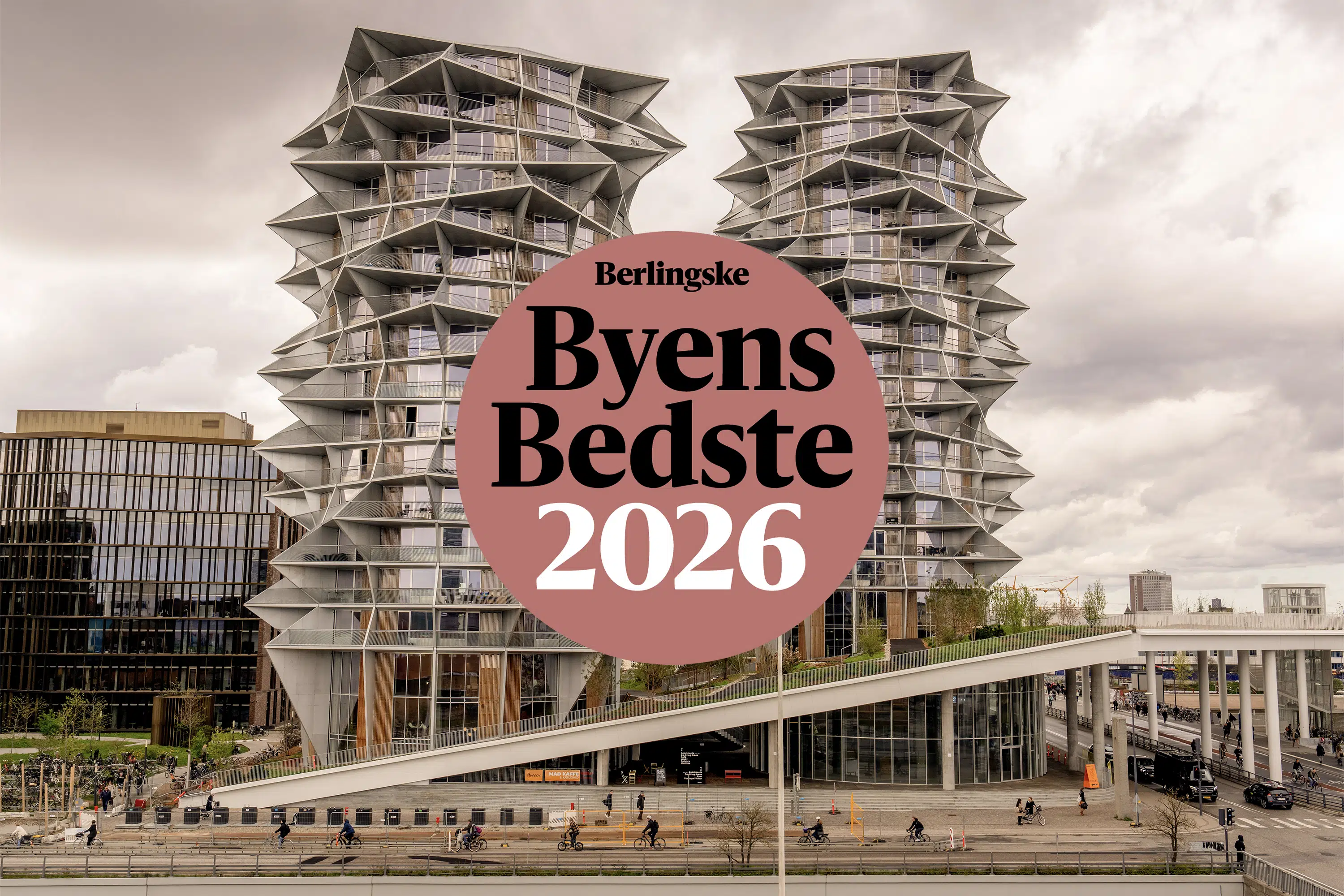 Byens Bedste Arkitektur 2026: Her er de fem nominerede