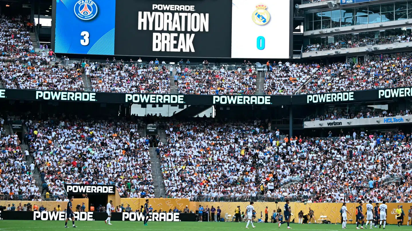 'Hydration Break' bliver en helt ny VM-opfindelse, men blev testet ved klub-VM sidste år.