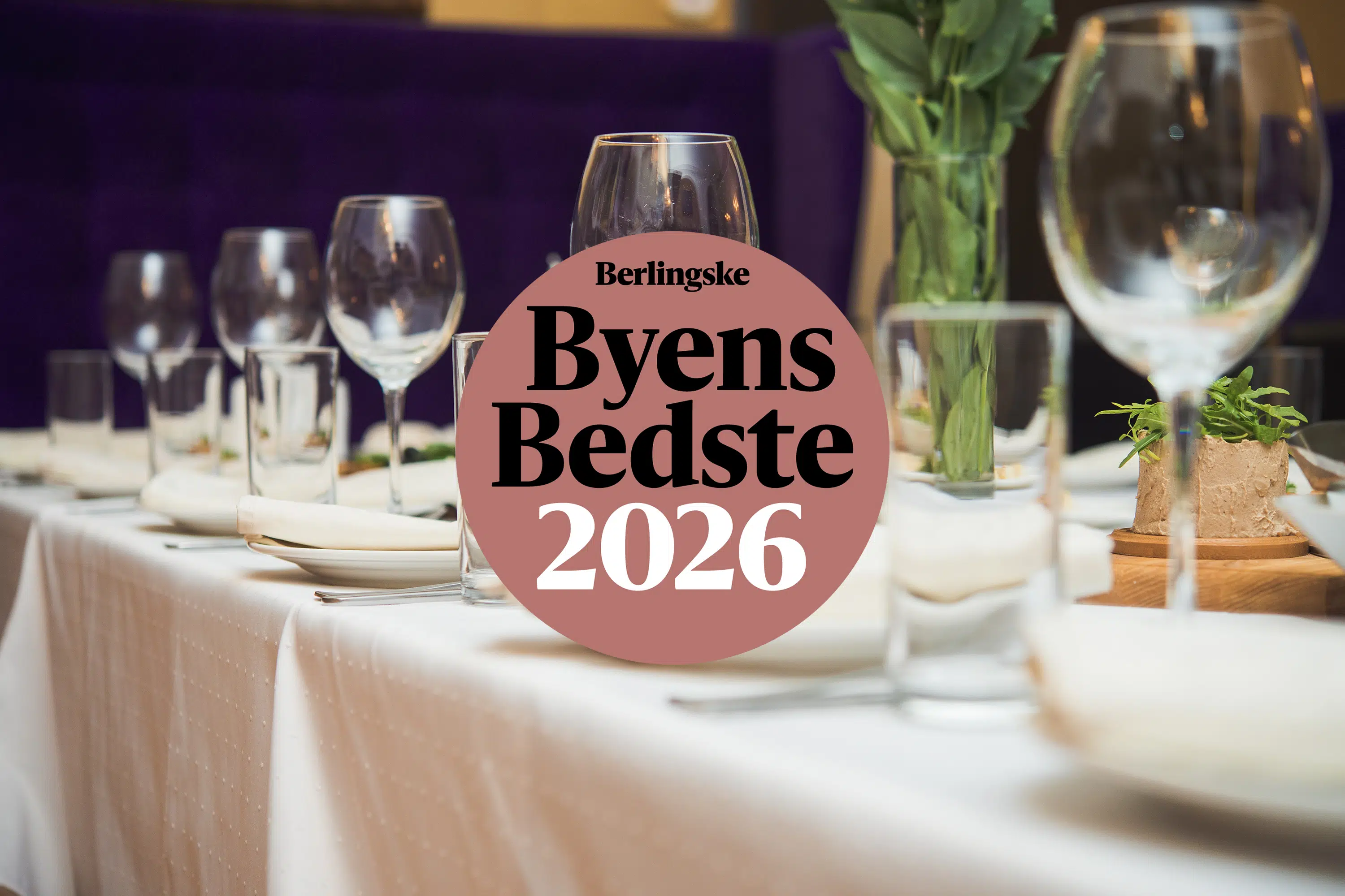 Byens Bedste Nye Restaurant 2026: Her er de fem nominerede