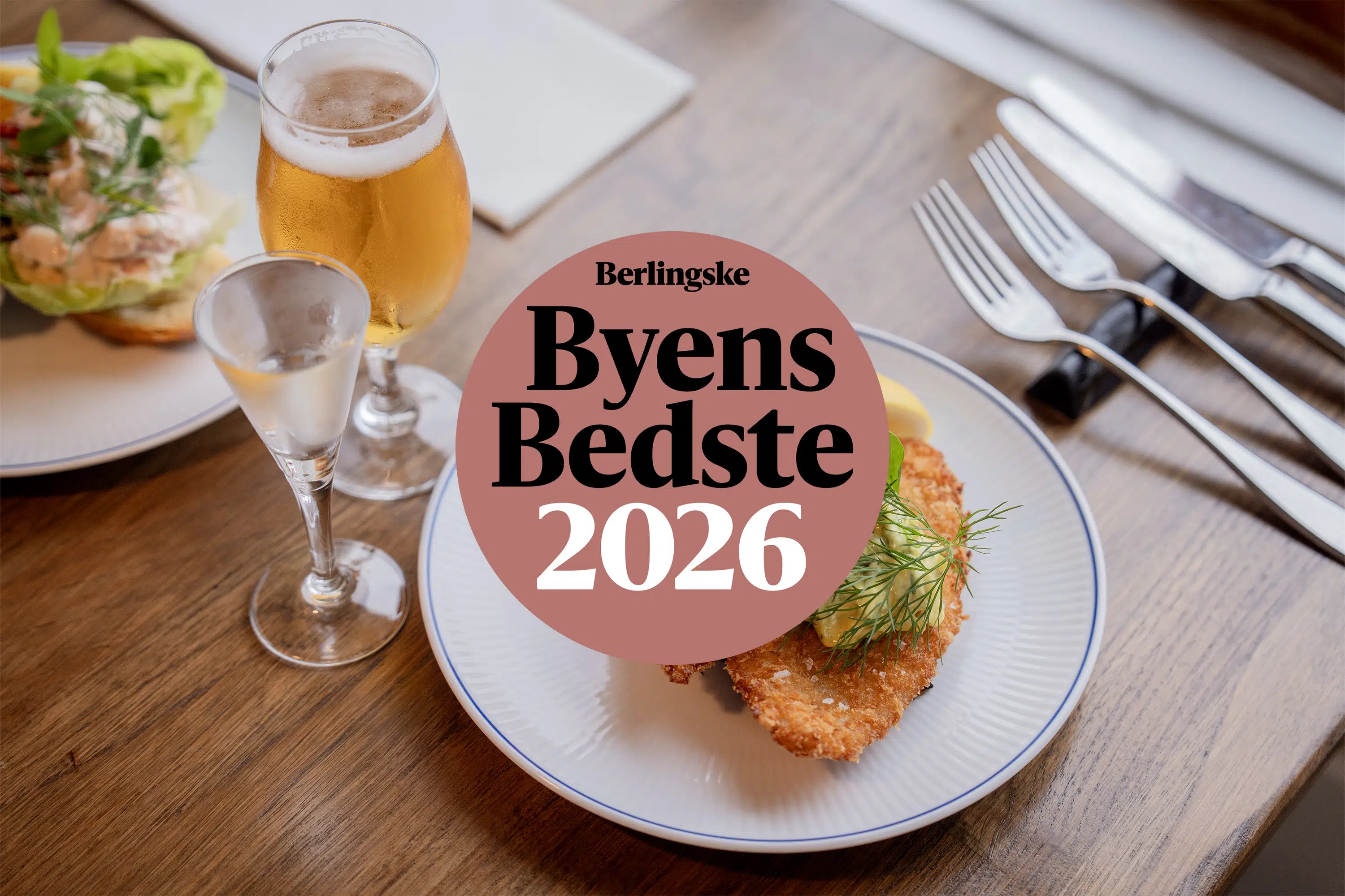 Byens Bedste Smørrebrød 2026: Her er de fem nominerede