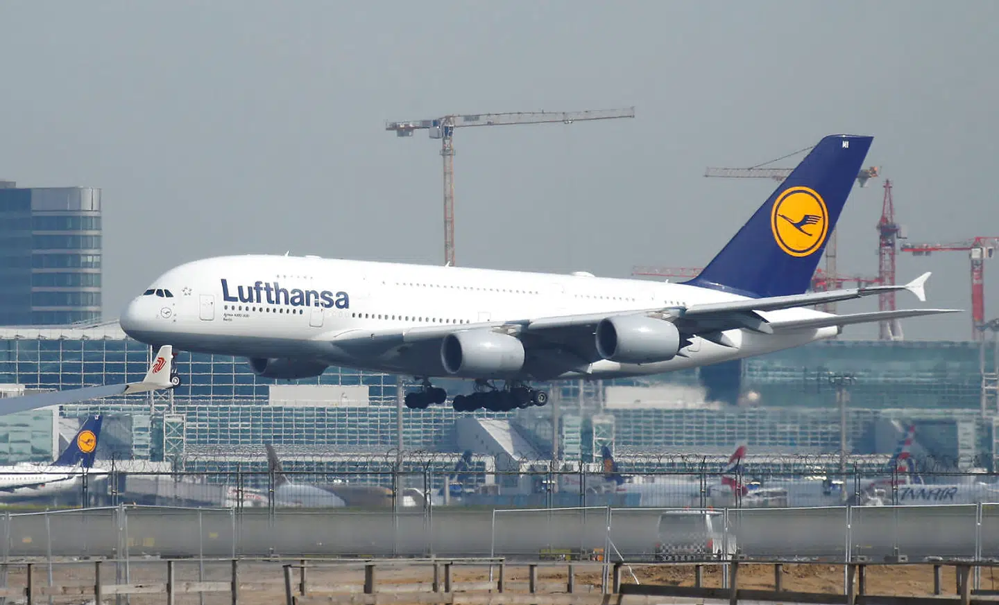 Tyske Lufthansa planlægger ifølge Reuters at aflyse alle deres flyafgange til og fra Kina på grund af coronavirus. (Arkivfoto)
