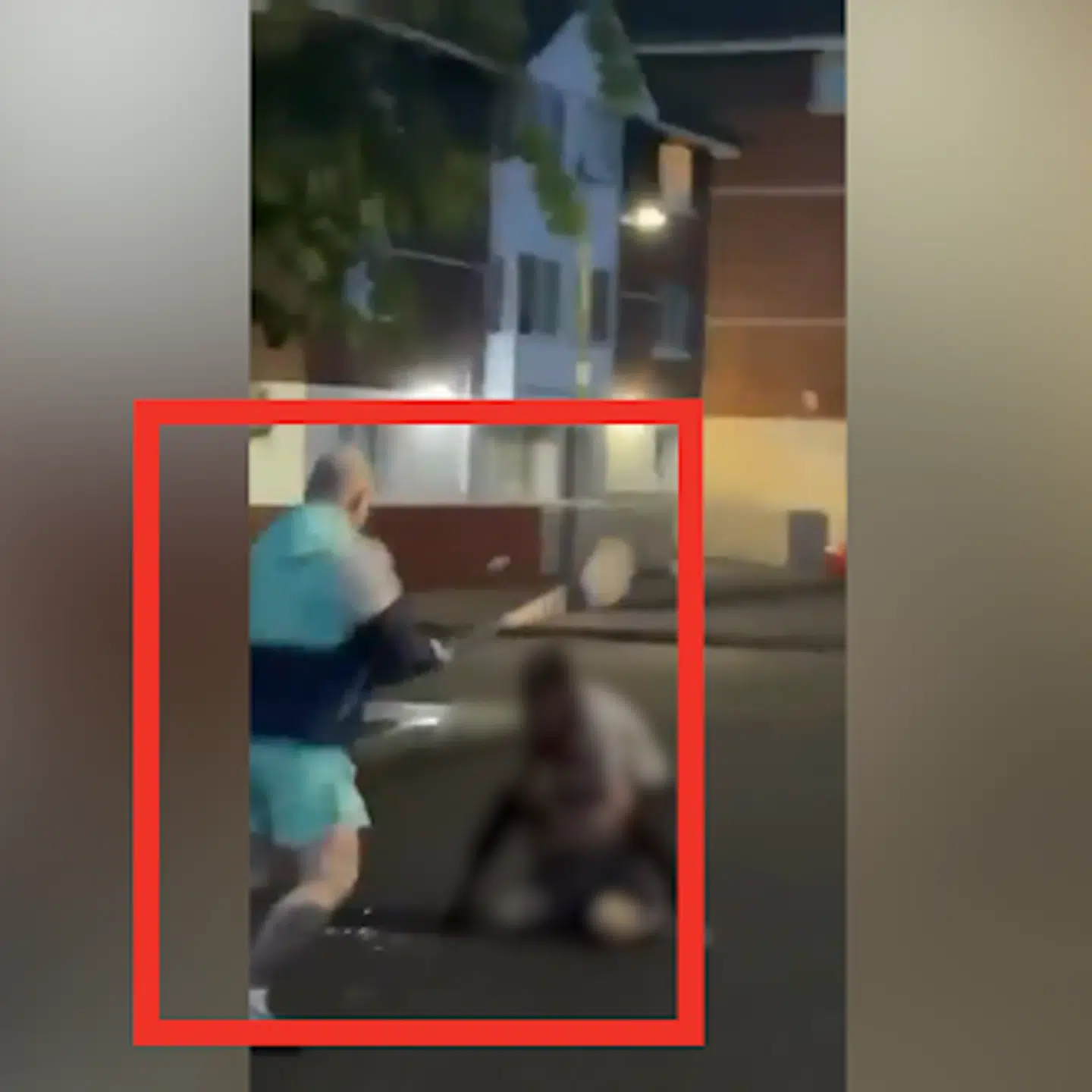 Drabsforsøget fandt sted på åben gade mandag aften i Belfast.