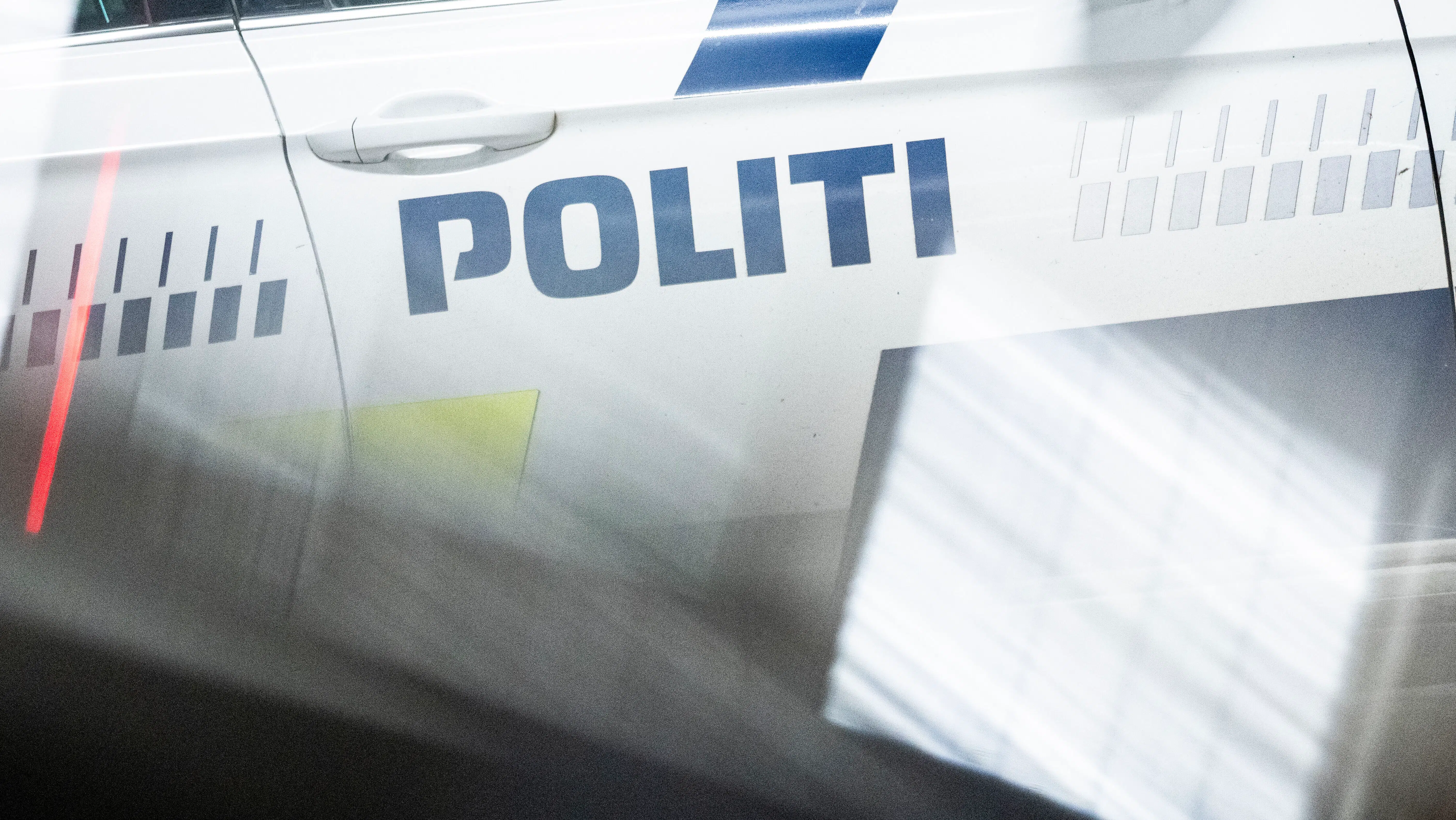 Politi til stede midt i Vejle