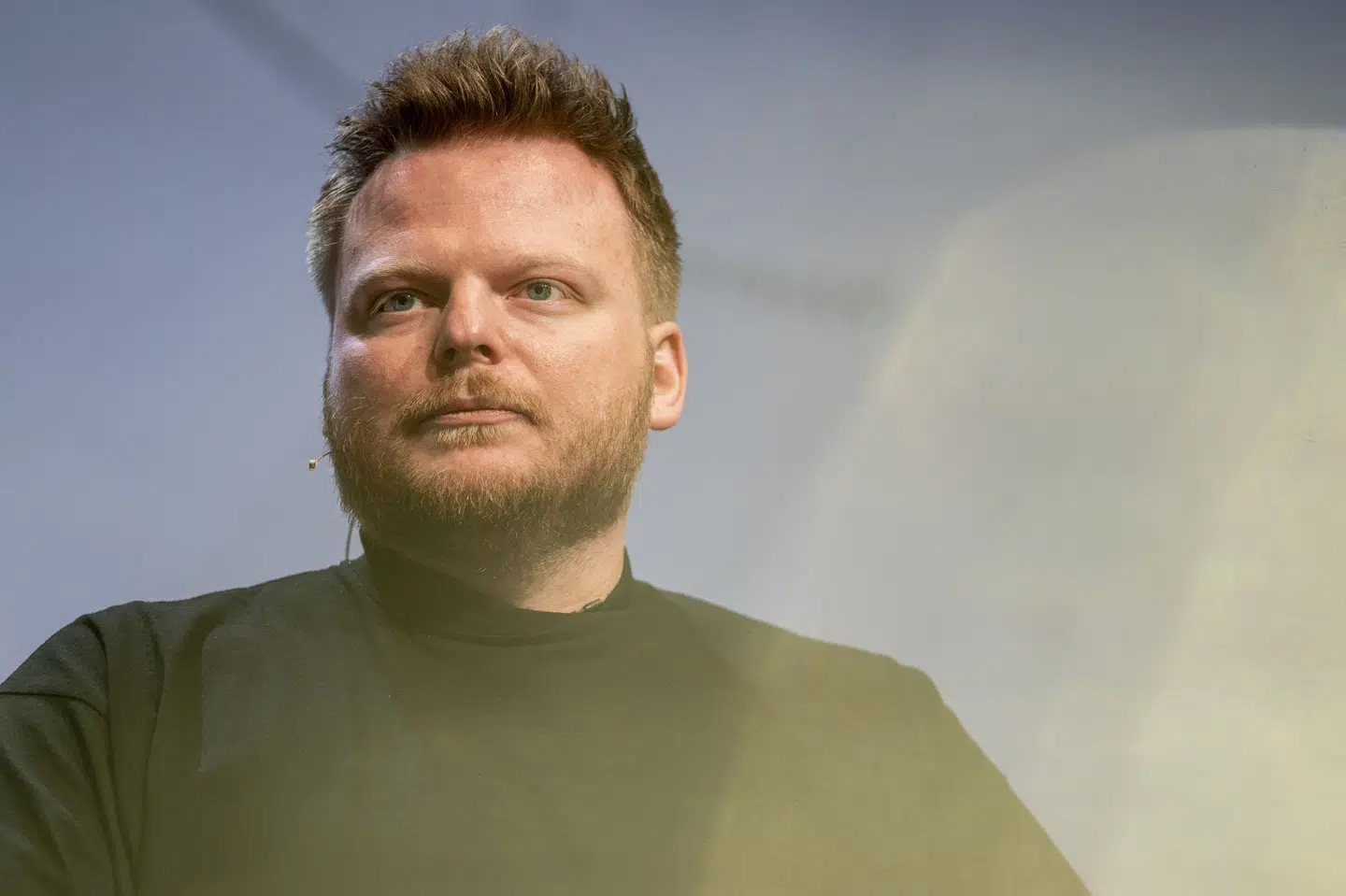 Rasmus Munk, der er køkkenchef på og grundlægger af michelinrestauranten Alchemist, under et arrangement i Industriens Hus i København den 10. april sidste år. (Arkivfoto).