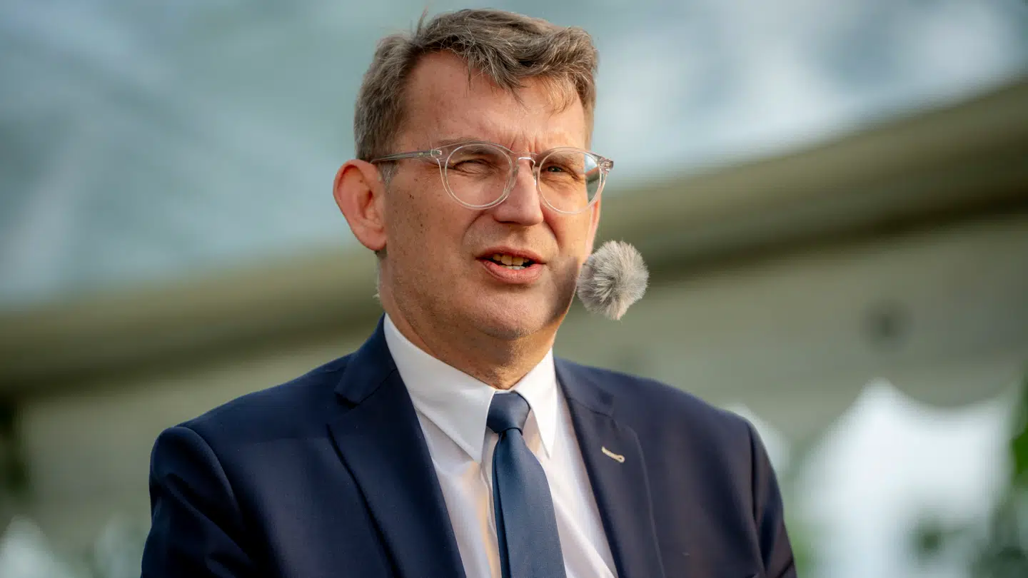 Her ses Troels Lund Poulsen (V) hold grundlovstale.