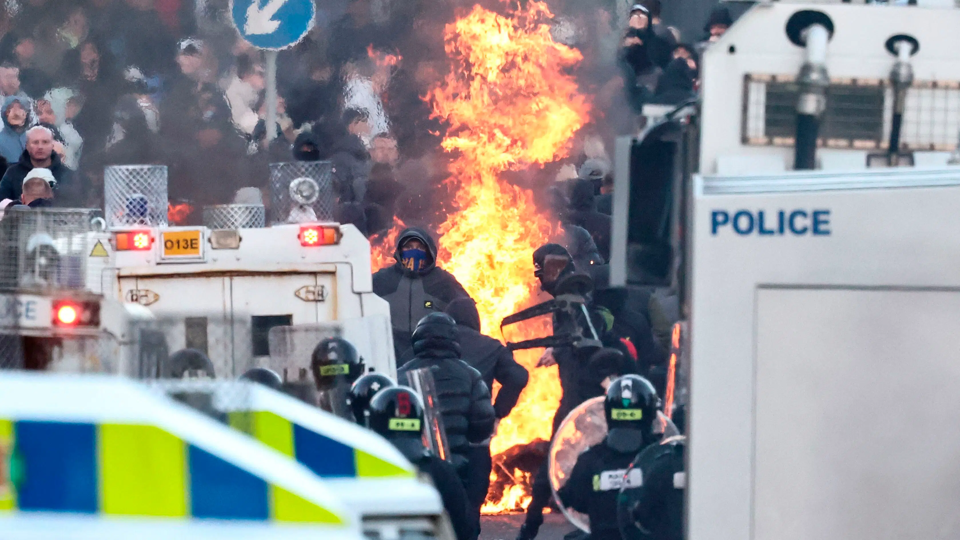 Talsmand: Racistiske optøjer
