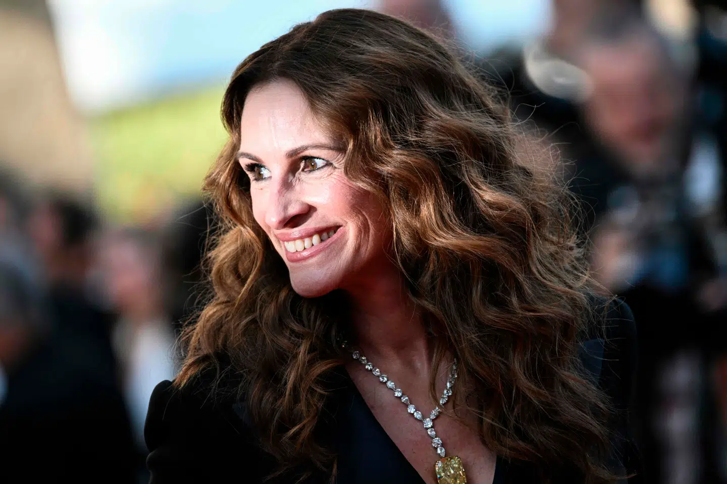 Skuespilleren Julia Roberts bærer et velvoksent smykke om halsen. Den slags signalerer fortsat velstand, men luksus er i dag noget andet.