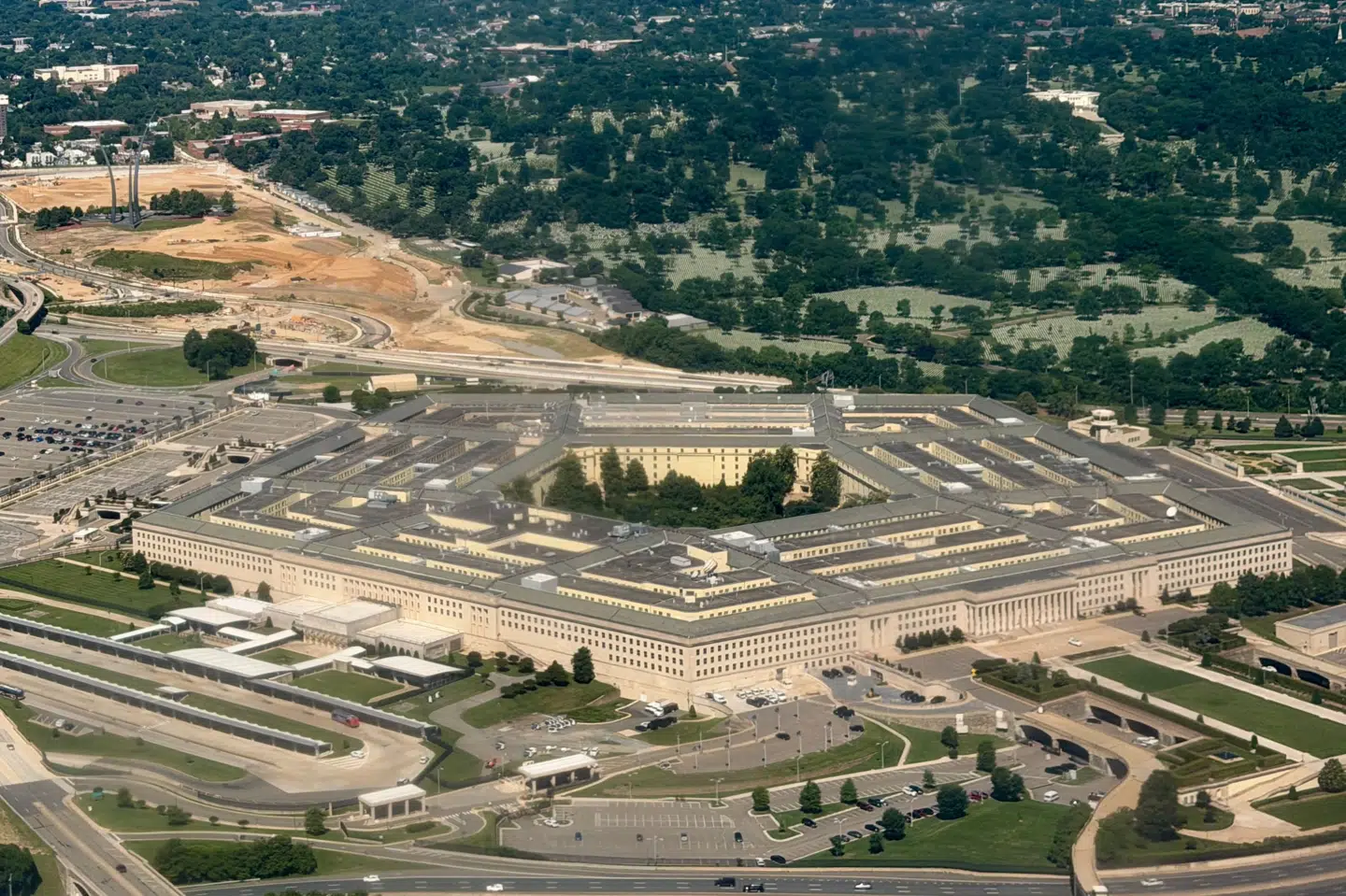 Flere etager i USA's forsvarsministerium, Pentagon, er torsdag nedlukket. (Arkivfoto).