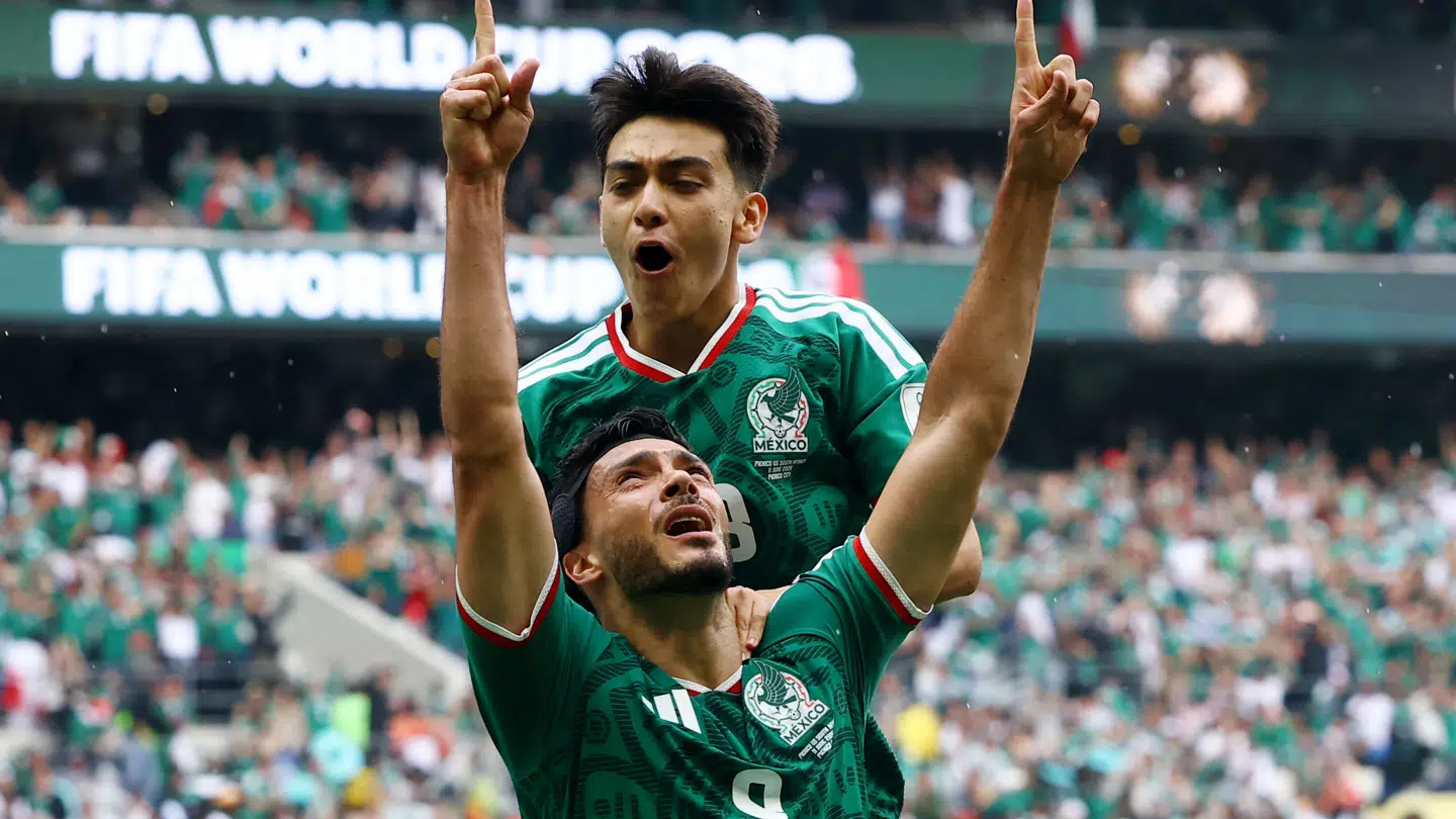 Jimenez kunne ikke holde tårerne tilbage ved sin 2-0-scoring.