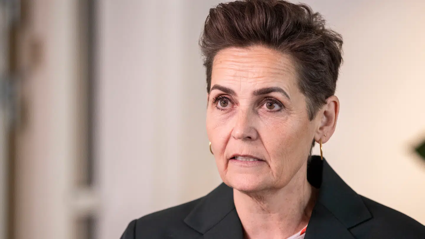 SF formand Pia Olsen Dyhr (SF) kan ende i alvorlige problemer.
