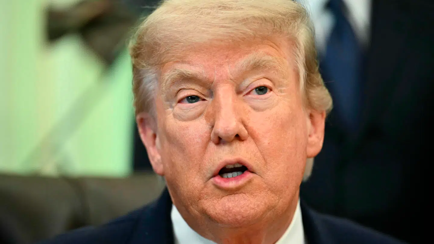 Donald Trump blev væk fra VM-åbneren.