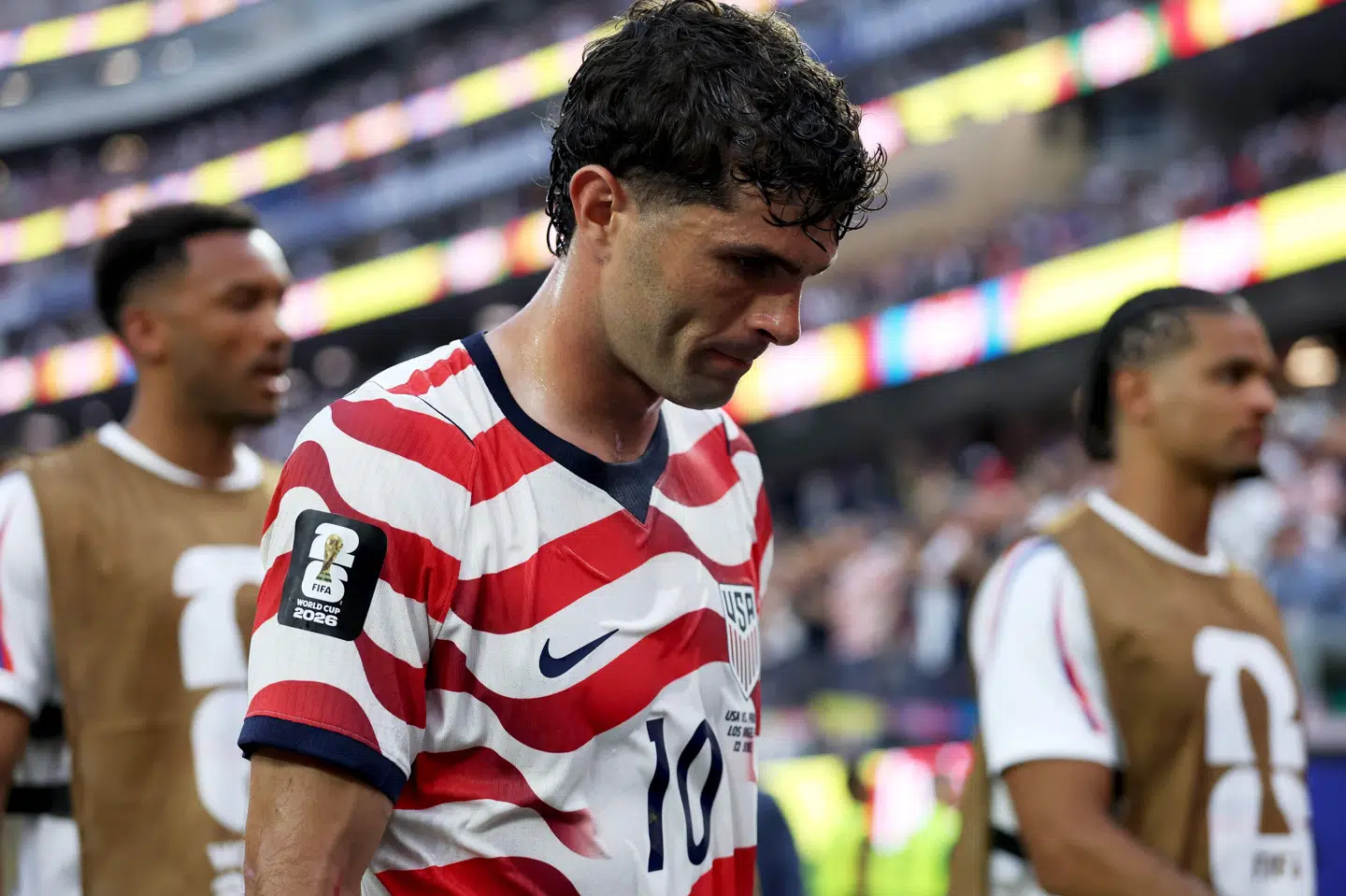 Christian Pulisic måtte udgå ved pausen af USA's VM-åbner mod Paraguay. Amerikanerne førte 3-0 på det tidspunkt, og stjernen forventer at være klar igen inden længe.
