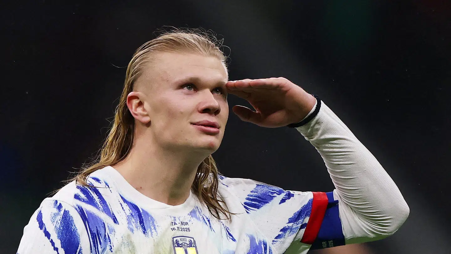Erling Haaland skal spille sit første VM.