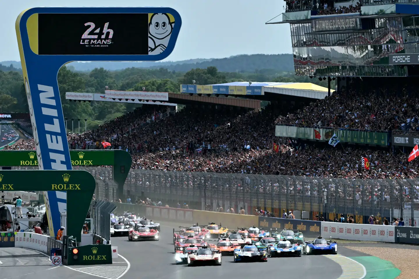 Det er 94. gang, at Le Mans afvikles i det nordlige Frankrig.