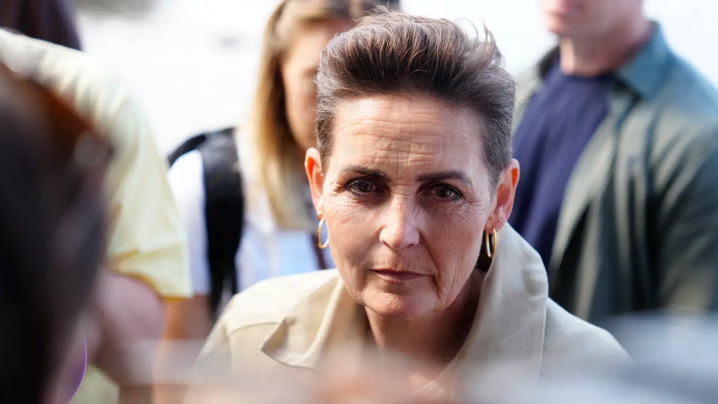 Økonomi og indenrigsminister og formand for SF, Pia Olsen Dyhr, talte fredag ved Folkemødet på Bornholm, og hér blev hun i høj grad også spurgt ind til genansættelsen af Thomas Nystrøm.