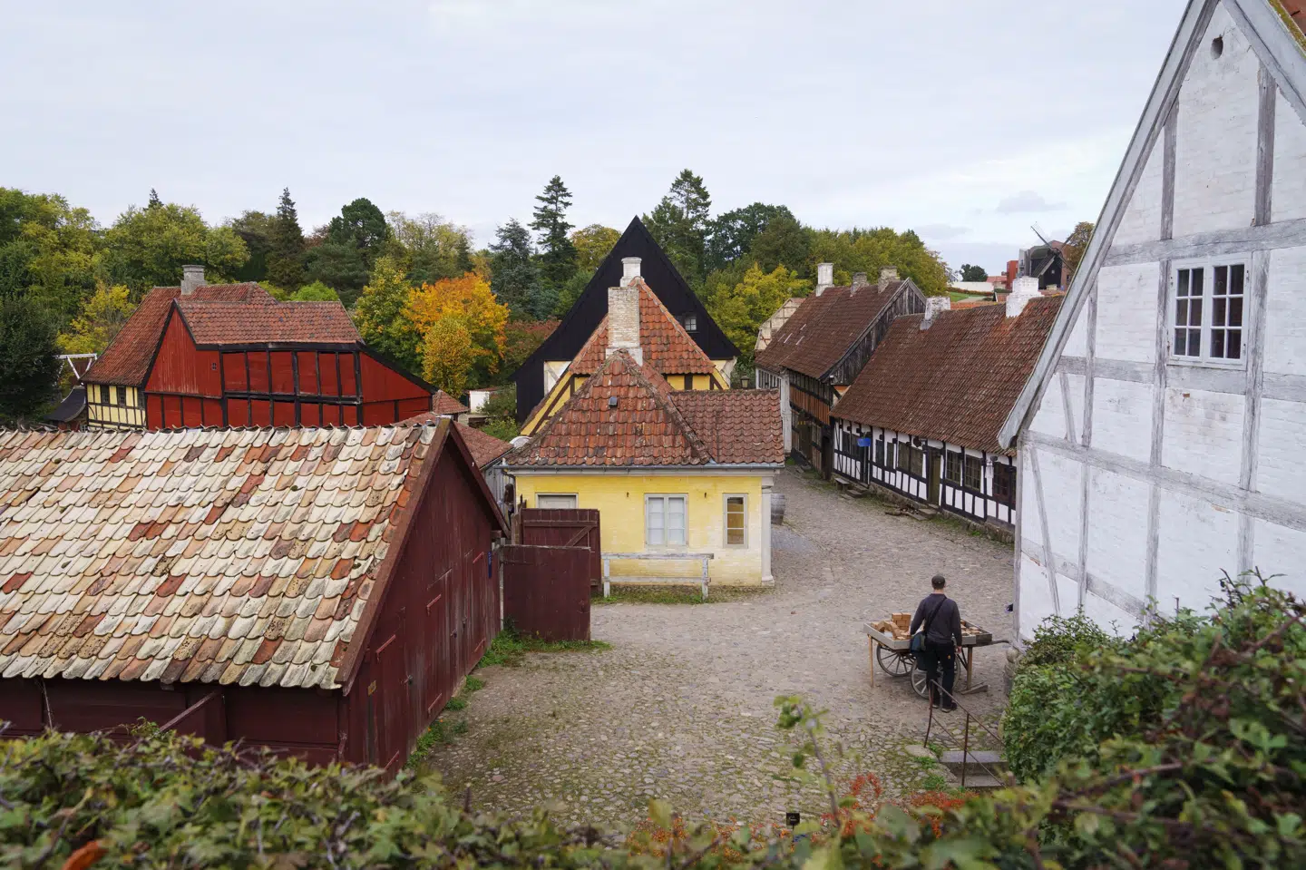 Den Gamle By i Aarhus rummer elementer fra danmarkshistorien med fokus på tiden efter 1500-tallet. (Arkivfoto).