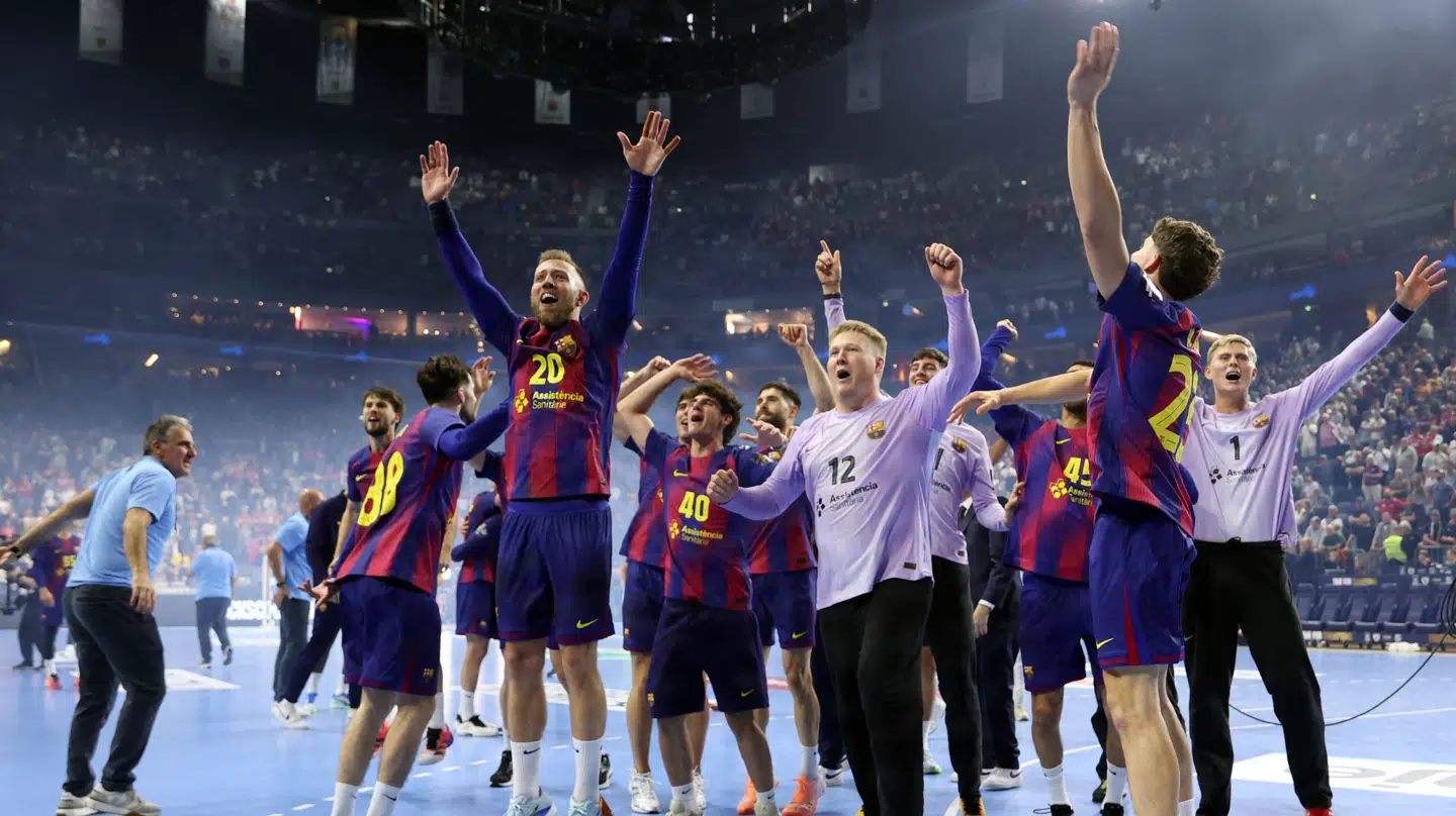 Emil Nielsen og Barcelona sejrede ved søndagens store Champions League-brag.