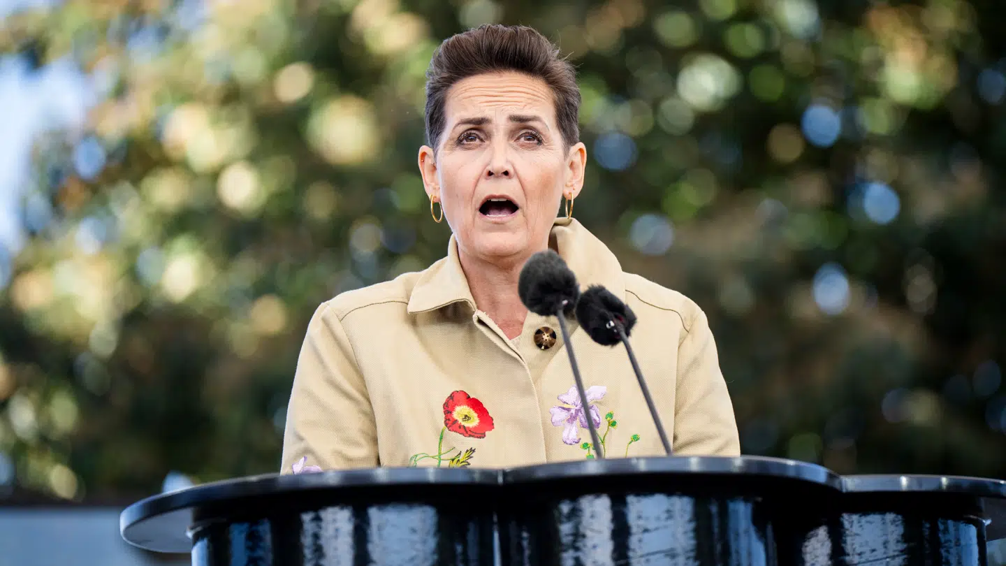 Økonomi og indenrigsminister og formand for Socialistisk Folkeparti, Pia Olsen Dyhr er presset.
