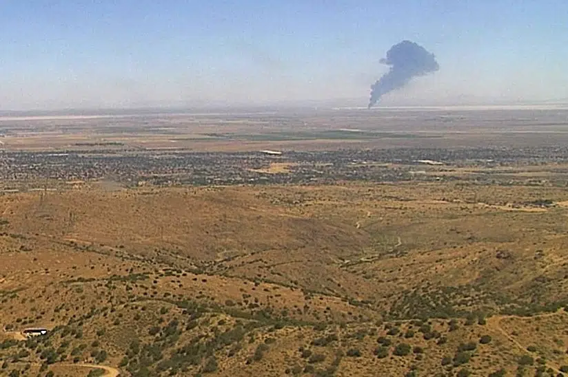 B-52-bombefly styrter ned i Californien og koster otte personer livet