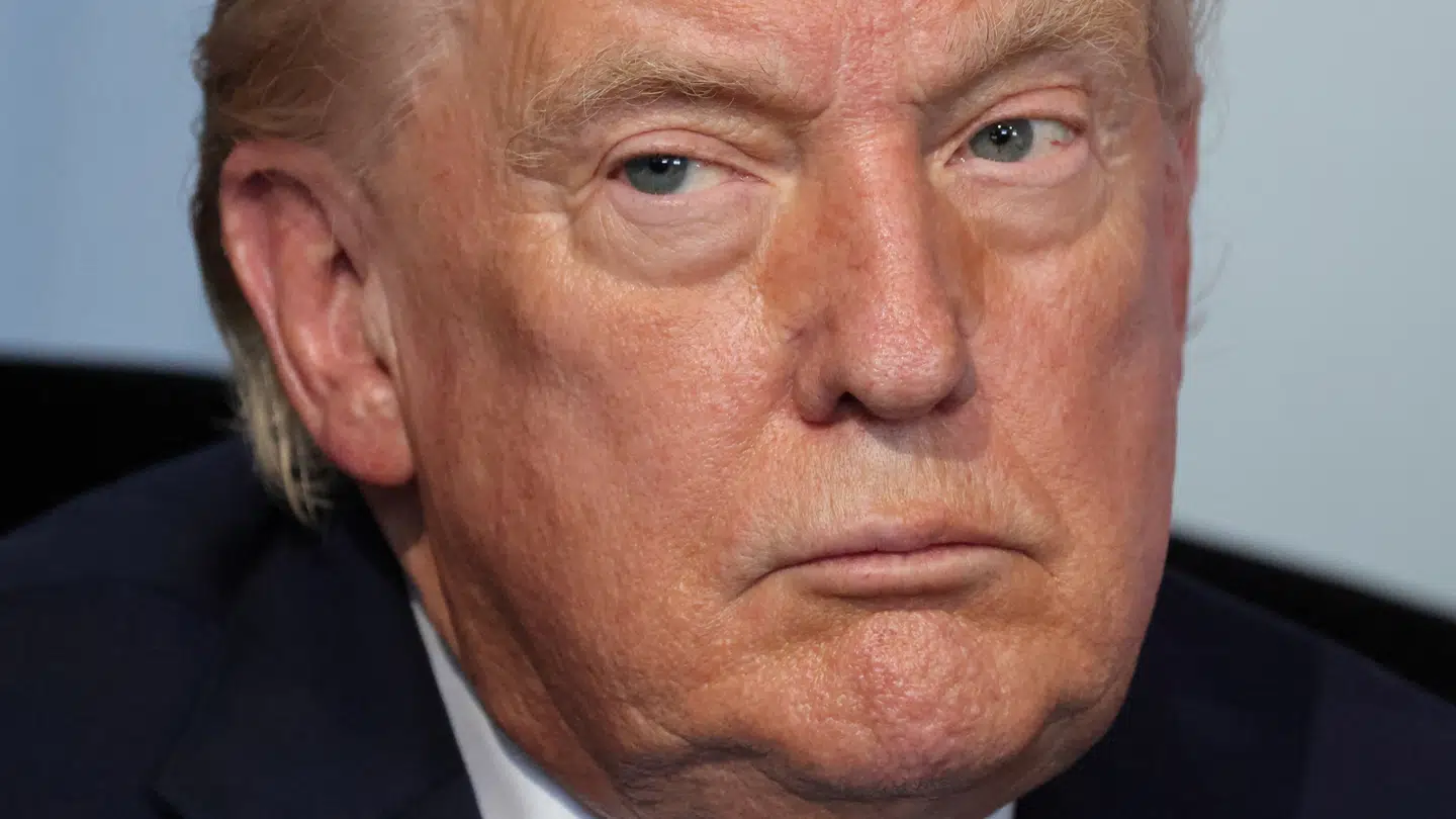 Den amerikanske præsident, Donald Trump, ses her under et møde den 15. juni.