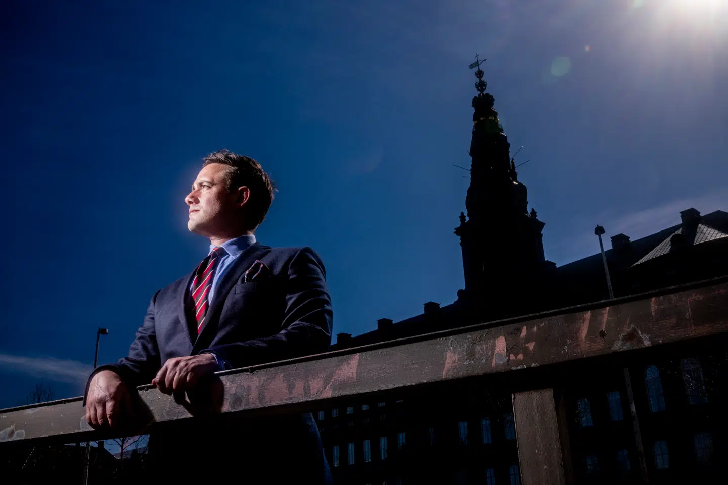 Der var ikke meget folkelighed over Folkemødet, lyder konklusionen fra Christian Egander Skov, der for første gang har besøgt demokratiarrangementet i Allinge på Bornholm. Arkivfoto: Søren Bidstrup