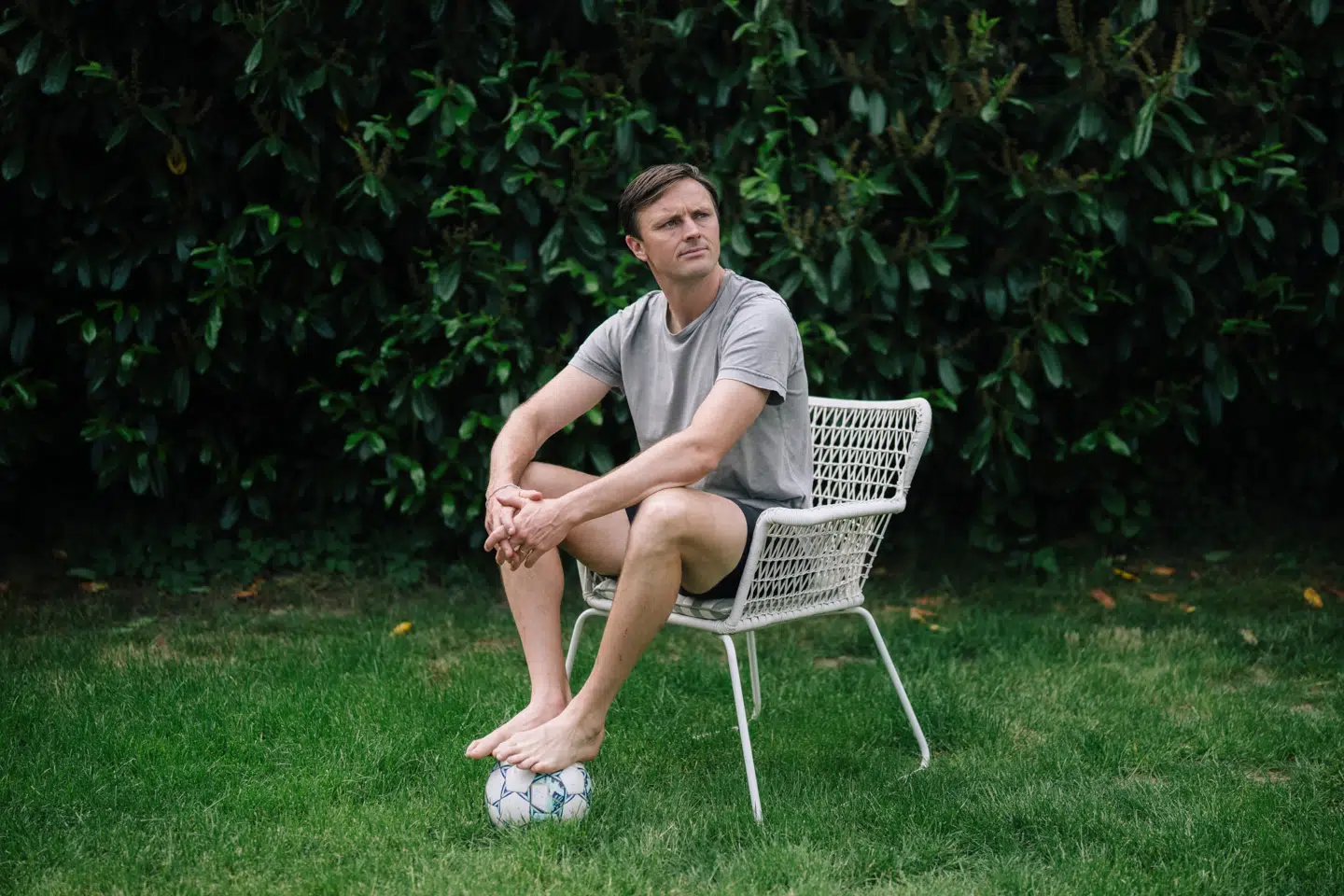 William Kvist vil have, at vi skruer ned for forventningerne og presset, når børnene er unge, så der er mere plads til leg og fællesskab. Foto: Frederik Kongsgaard