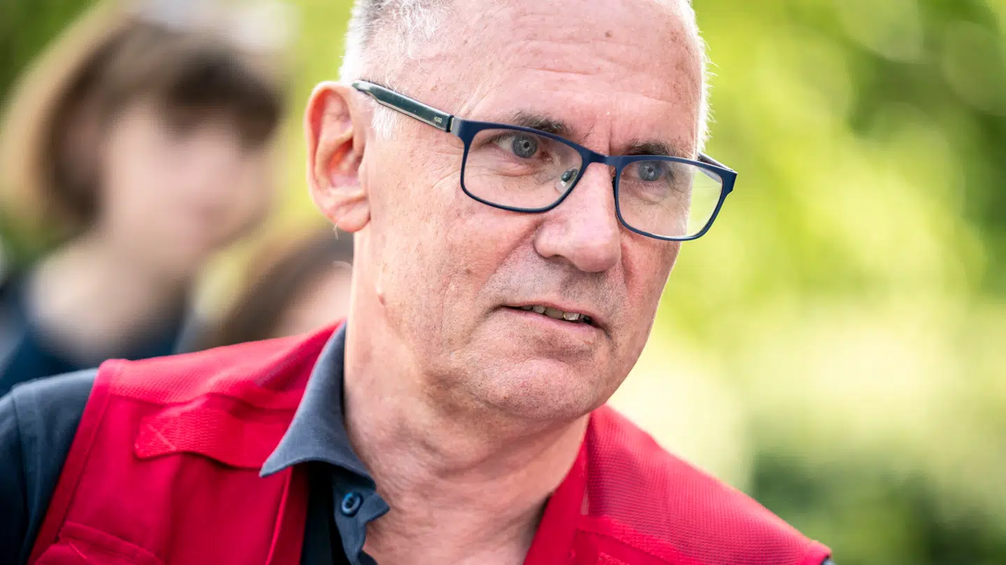 Arkivfoto af Anders Ladekarl under et besøg i Kyiv i 2022.