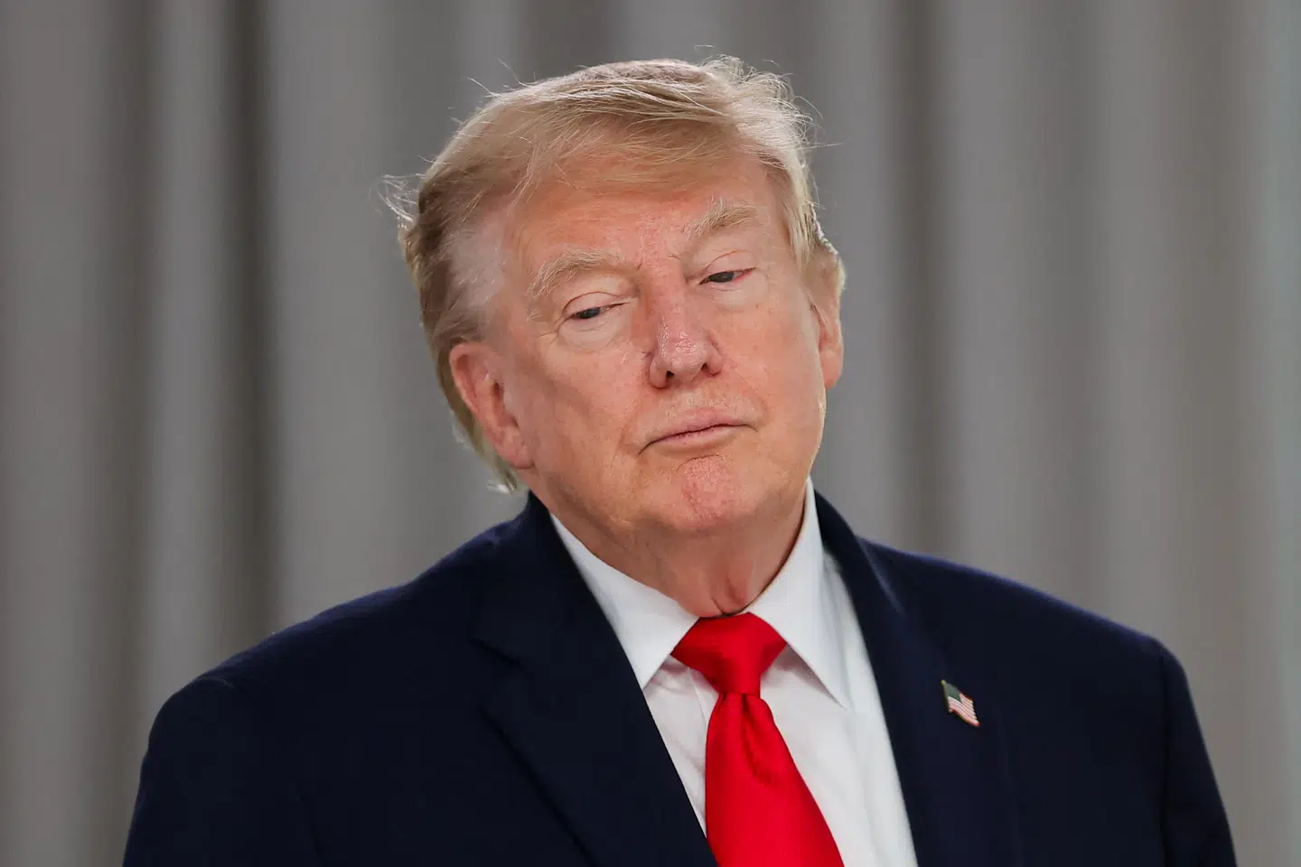 USA's præsident, Donald Trump, siger tirsdag han ikke er tilfreds med den måde Israel har ageret i Libanon. (Arkivfoto).