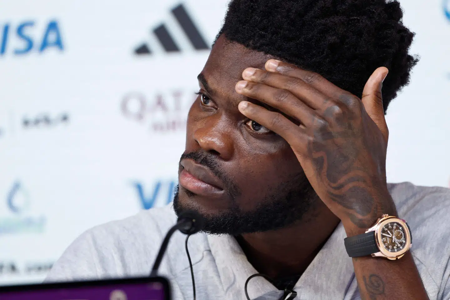 Thomas Partey er blevet nægtet indrejse i Canada til VM, da han står over for flere anklager om voldtægt og seksuelt overgreb i England. (Arkivfoto).