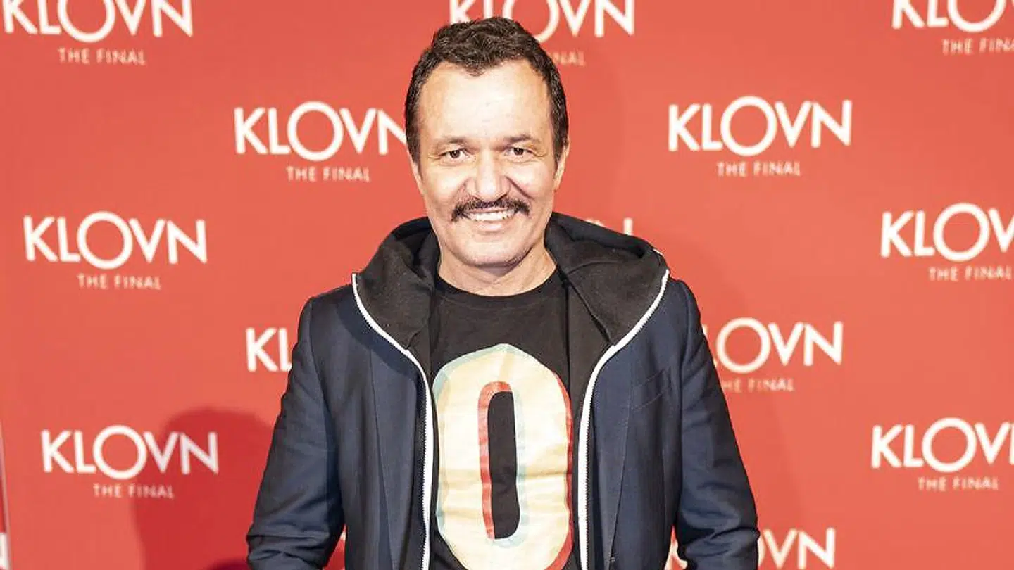 Michael Carøe på den røde løber til gallapremiere på filmen 'Klovn The Final', i Bremen Teater onsdag den 29. januar 2020.