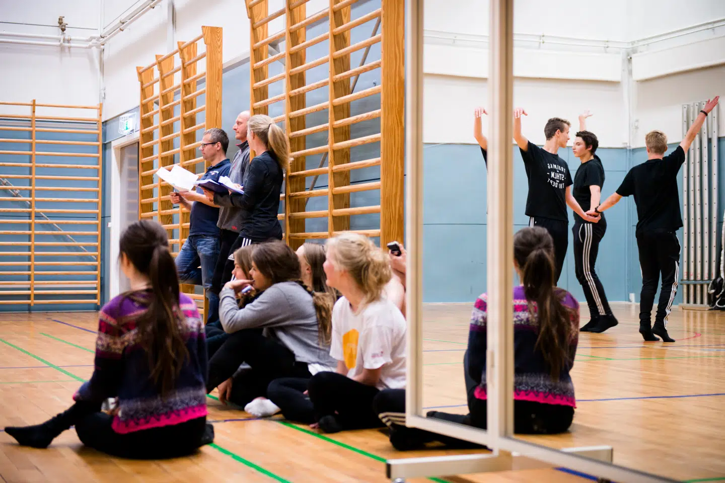 »Kunne en løsning være at gøre idræt til et reelt valgfag?« spørger gymnasieelev Sarah Rosenville Valentin Madsen. Arkivfoto: Simon Skipper/Ritzau Scanpix