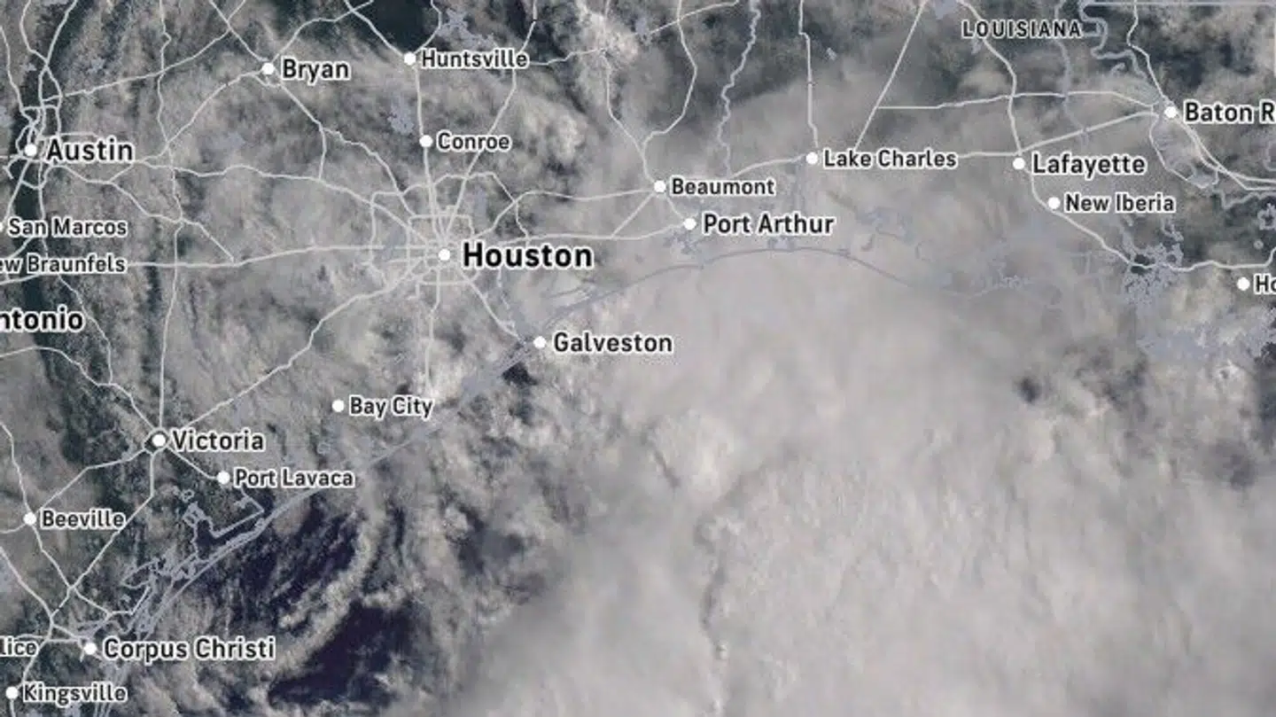 Voldsomt vejr i Houston.