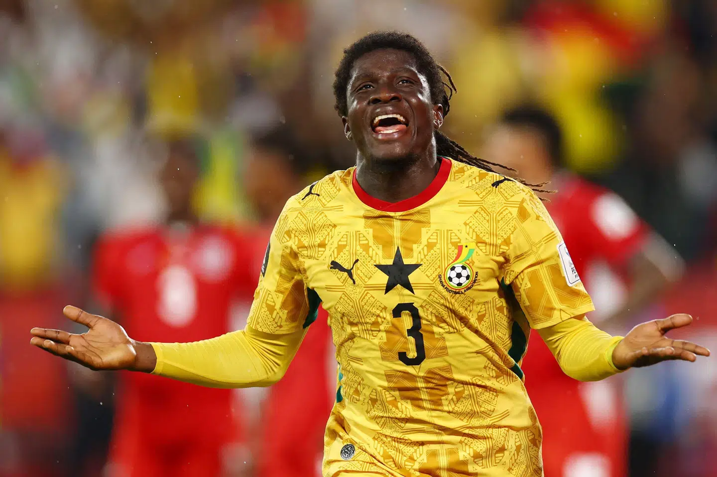 FC Nordsjællands Caleb Yirenkyi scorede det afgørende mål i overtiden for Ghana, som vandt 1-0 over Panama ved VM.