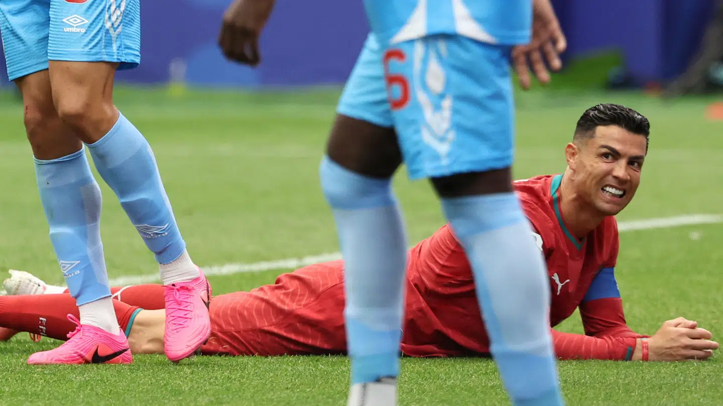 Den 41-årige Ronaldo spillede hele kampen for Portugal, men ingen rolle for holdet.