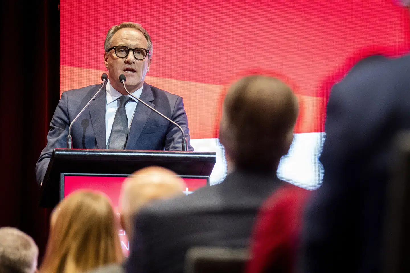 Lars Sandahl Sørensen, der er administrerende direktør i Dansk Industri, mener, at Danmark er nødt til at tage et fald på en sammenligningsliste over konkurrenceevne alvorligt. (Arkivfoto).