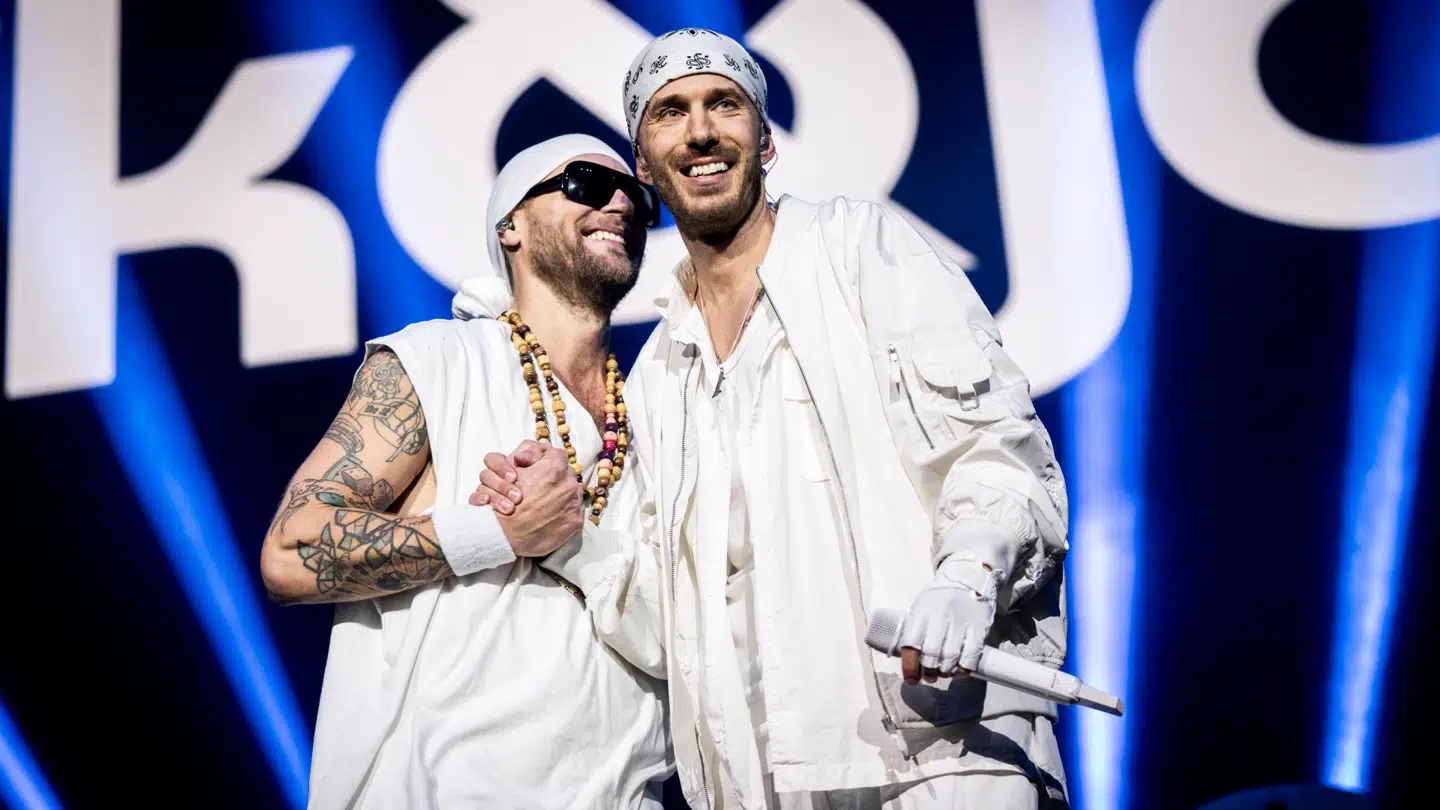 Nik & Jay spiller koncert i Royal Arena i København fredag den 10. november 2023. (Foto: Ida Marie Odgaard/Ritzau Scanpix)