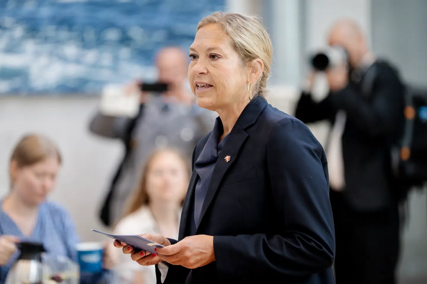 Henriette Hallberg Thygesen er topchef for Terma, der fredag har indgået en aftale med den franske missilproducent MBDA, som skal styrke den europæiske forsvarsindustri, lyder det.